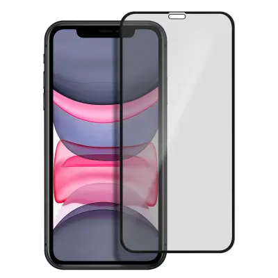 Zaštitna Folija iPhone 11 Fleksibilno Staklo 7H Otporno na Udarce Ultratanko 0.2mm Flexible Glass 3mk Crna