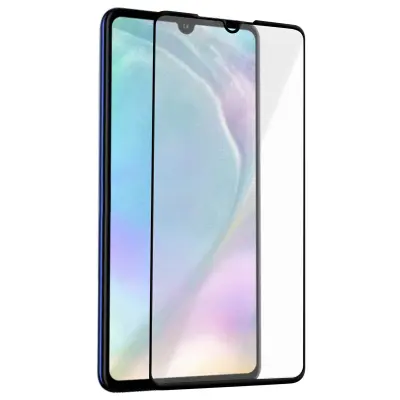 Zaštitna Folija Huawei P30 Zaštita Ekrana Kaljeno Staklo 9H Anti-ogrebotine - Crna