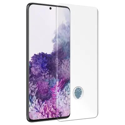 Zaštitna Folija Galaxy S20 Ultra Kaljeno Staklo 9H Otporno na Udarce Rubovi Zakrivljeni Transparentna