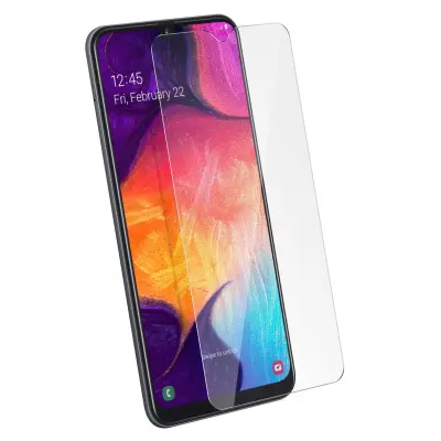 Zaštitna Folija Galaxy A50 Ekran Kaljeno Staklo Skošena crna
