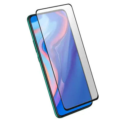 Zaštitna Folija Huawei P Smart Z/Y9 Prime 2019/Honor 9X Kaljeno Staklo Skošena Obrub crni