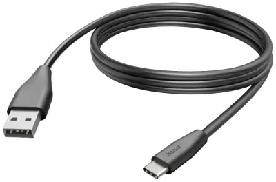 USB-A na USB-C kabel za punjenje Crni 3.0m Crna