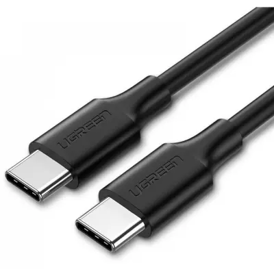 UGREEN USB 2.0 USB-C na USB-C 0,5 m (crna) - polietilenska vrećica