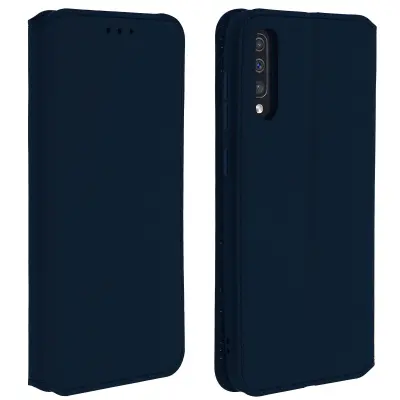 Maska Samsung Galaxy A50 Folio futrola, novčanik, funkcija podrške, ponoćno plava