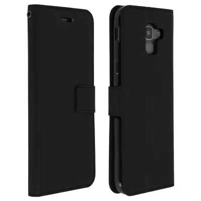 Folio futrola Samsung Galaxy J6 držač kartica funkcija stalka - crna