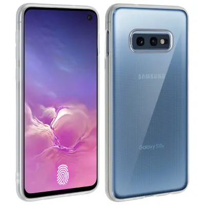 Navlaka Samsung Galaxy S10e Silikonski Gel + Film Ekran Kaljeno Staklo Transparentna