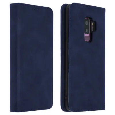 Futrola Galaxy S9 Plus držač kartica funkcija stalka silikon tamnoplava