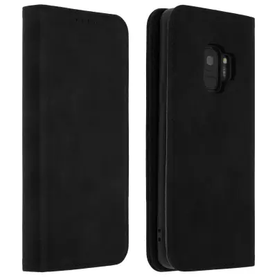 Futrola Galaxy S9 držač kartica funkcija stalka silikonski gel crna