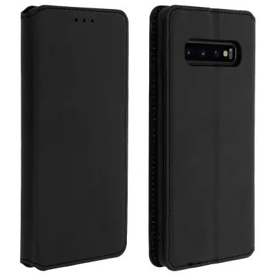 Torbica Samsung Galaxy S10 Folio torbica s držačem kartica i funkcijom stalka - crna