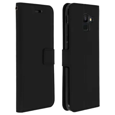 Torbica Samsung Galaxy A6 Folio novčanik s funkcijom podrške, crna