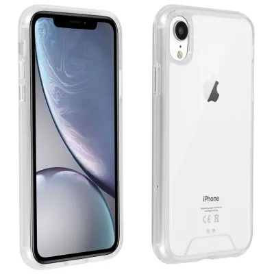 Maska Apple iPhone XR Cristal dvo-materijalna - Prozirna