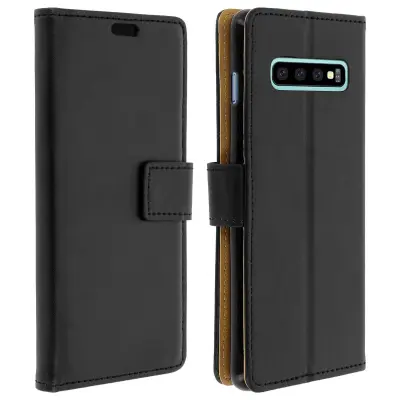 Torbica Samsung Galaxy S10 Novčanik Zaštitna Folio torbica sa stalkom za video - crna