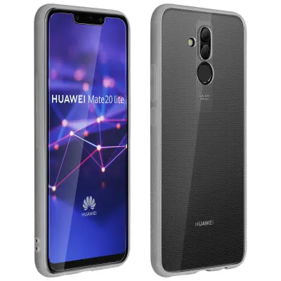 Stražnja maska + Kaljeno staklo za ekran Huawei Mate 20 Lite - Prozirna