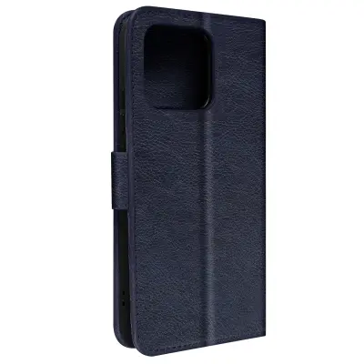 Futrola za Xiaomi 13, novčanik, spremište za kartice, stalak za video, ponoćno plava