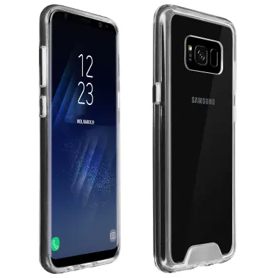 Navlaka Samsung Galaxy S8 Plus Kristalna Navlaka Bi-materijal - Transparentna