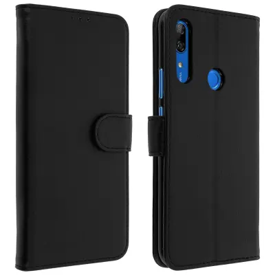 Futrola Huawei P Smart Z / Y9 Prime 2019 / Honor 9X držač kartica stalak crna