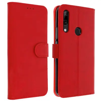 Futrola Huawei P Smart Z / Y9 Prime 2019 / Honor 9X držač kartica stalak crvena