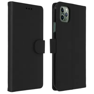 Torbica za Apple iPhone 11 Pro integralna futrola držač kartica funkcija stalka crna