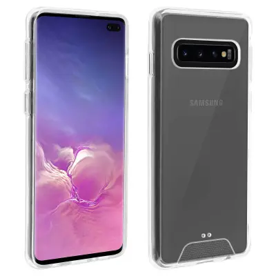 Navlaka Samsung Galaxy S10 Zaštita Kristal Bi-materijal Otporna na Udarce Transparentna