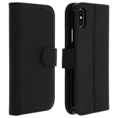 Futrola Apple iPhone XS/X preklop držač kartica funkcija video stalka - crna