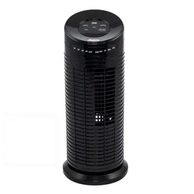 Solis Tower Black ventilator