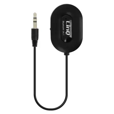 Bluetooth Audio Prijemnik 4.1 Adapter Jack 3.5mm Kit Hands-Free LinQ Crni
