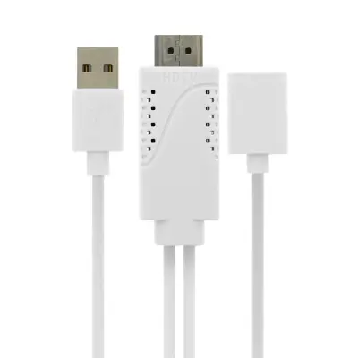 USB ženski MHL na HDMI muški i USB muški kabel za smartphone/tablet