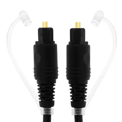 Toslink digitalni audio kabel s optičkim vlaknom 3m LinQ crni