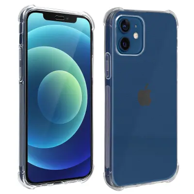 Paket zaštite Apple iPhone 12 Mini Mekana maska + Prozirno zaštitno staklo
