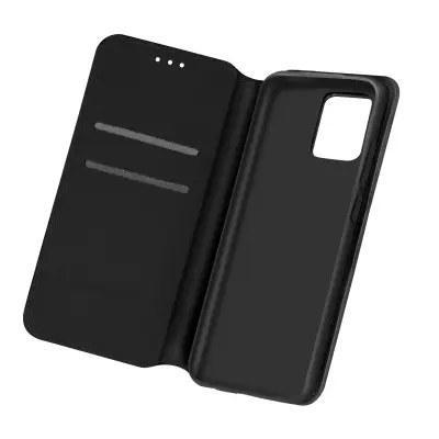 Samsung A02s Folio torbica s novčanikom i funkcijom postolja, crna
