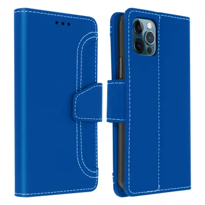 Futrola Apple iPhone 12 Pro Max Folio novčanik funkcija stalka plava