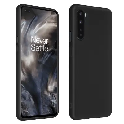 Maska OnePlus Nord silikonski gel fleksibilan ultra-tanki i lagani crna