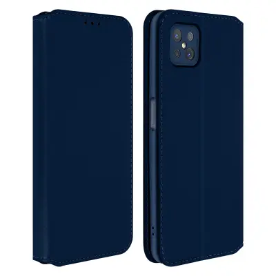 Maska Oppo Reno 4 Z 5G Folio futrola Novčanik Funkcija Podrška Plava