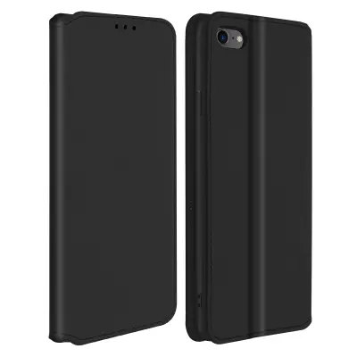 Futrola iPhone SE 2022 / 2020 i 8 / 7 novčanik funkcija stalka crna