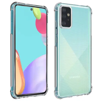 Paket zaštite Samsung A52 i A52s Mekana maska + Prozirno zaštitno staklo