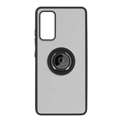 Navlaka Samsung Galaxy S20 FE s Metalnim Prstenom Funkcija Postolja crna