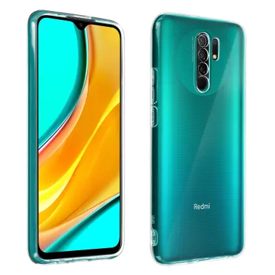 Maska za Xiaomi Redmi 9 silikonski gel fleksibilan ultra-tanki i lagani prozirna