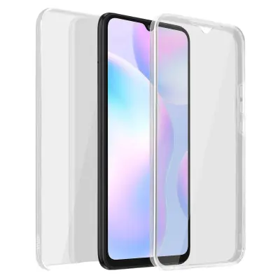 Maska za Xiaomi Redmi 9A kruta leđa + meka prednja prozirna