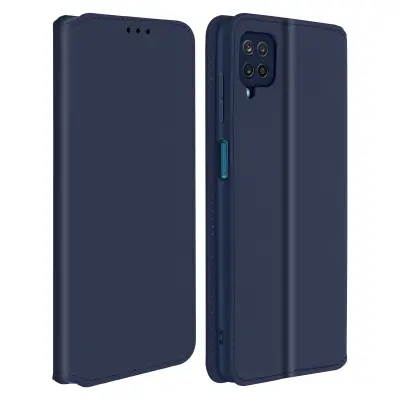 Samsung Galaxy A12 Folio torbica s novčanikom i funkcijom postolja, plava