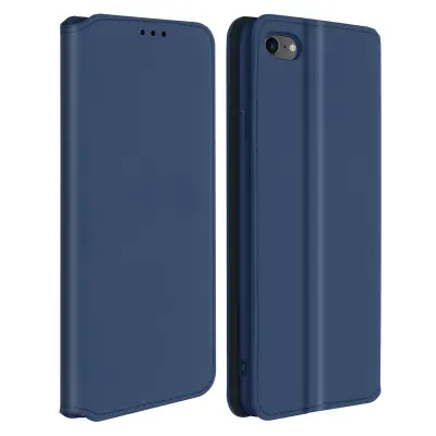 Futrola iPhone SE 2022 / 2020 i 8 / 7 novčanik funkcija stalka plava