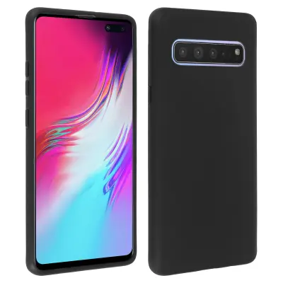 Navlaka Samsung Galaxy S10 5G Zaštita Silikonski Gel Fleksibilan Tanka Lagana Crna