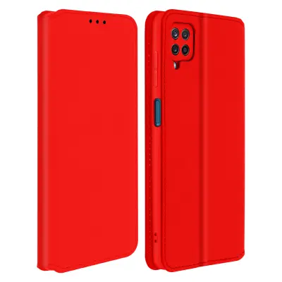 Samsung Galaxy A12 Folio torbica s novčanikom i funkcijom postolja, crvena