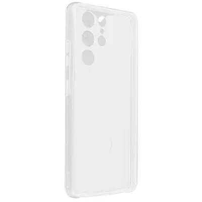 Maska Galaxy S21 Ultra Kruta leđa i Meka prednja Prozirna