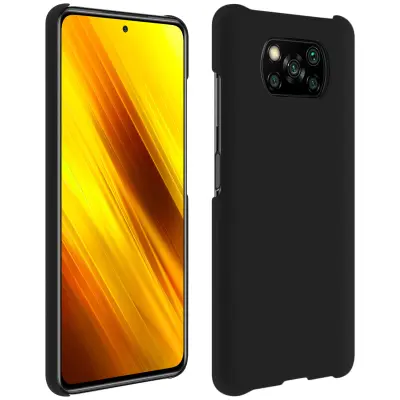 Maska za Xiaomi Poco X3 i X3 Pro kruta antišok zaštita protiv otisaka crna