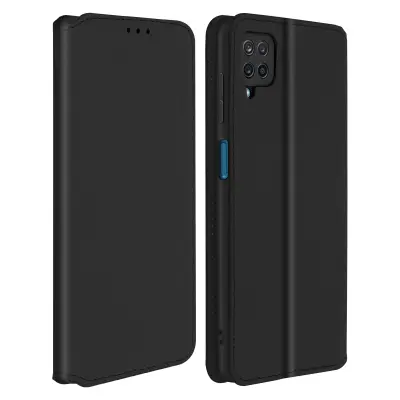 Samsung Galaxy A12 Folio torbica s novčanikom i funkcijom postolja, crna