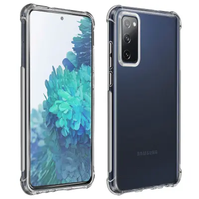 Paket zaštite Samsung Galaxy S20 FE Mekana maska + Prozirno zaštitno staklo