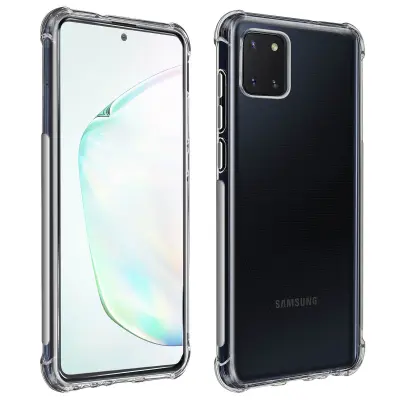Paket zaštite Galaxy Note 10 Lite Mekana maska + Prozirno zaštitno staklo