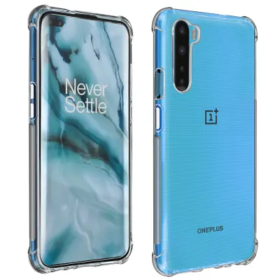 Paket zaštite OnePlus Nord Mekana maska + Prozirno zaštitno staklo