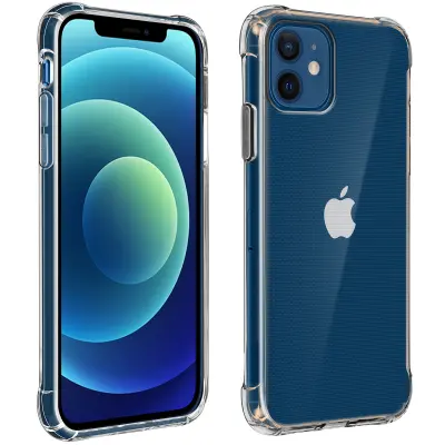 Maska Apple iPhone 12 Mini Fleksibilna Antišok rubovi Prozirna