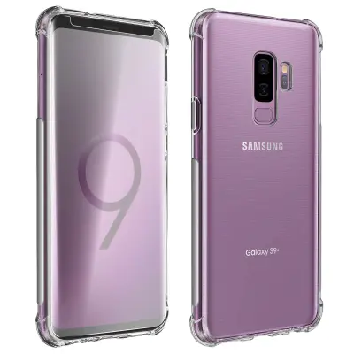 Paket zaštite Galaxy S9 Plus Mekana maska + 9H Prozirno zaštitno staklo